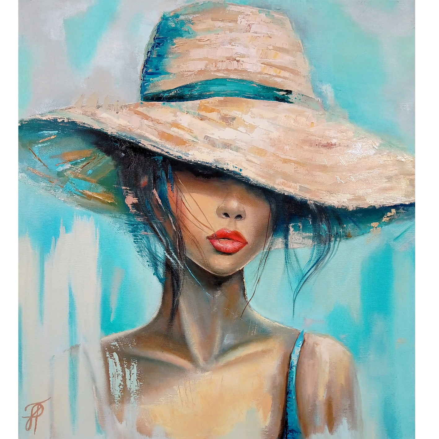 Contemporary original painting by Julianna Tulinova #artcollection
