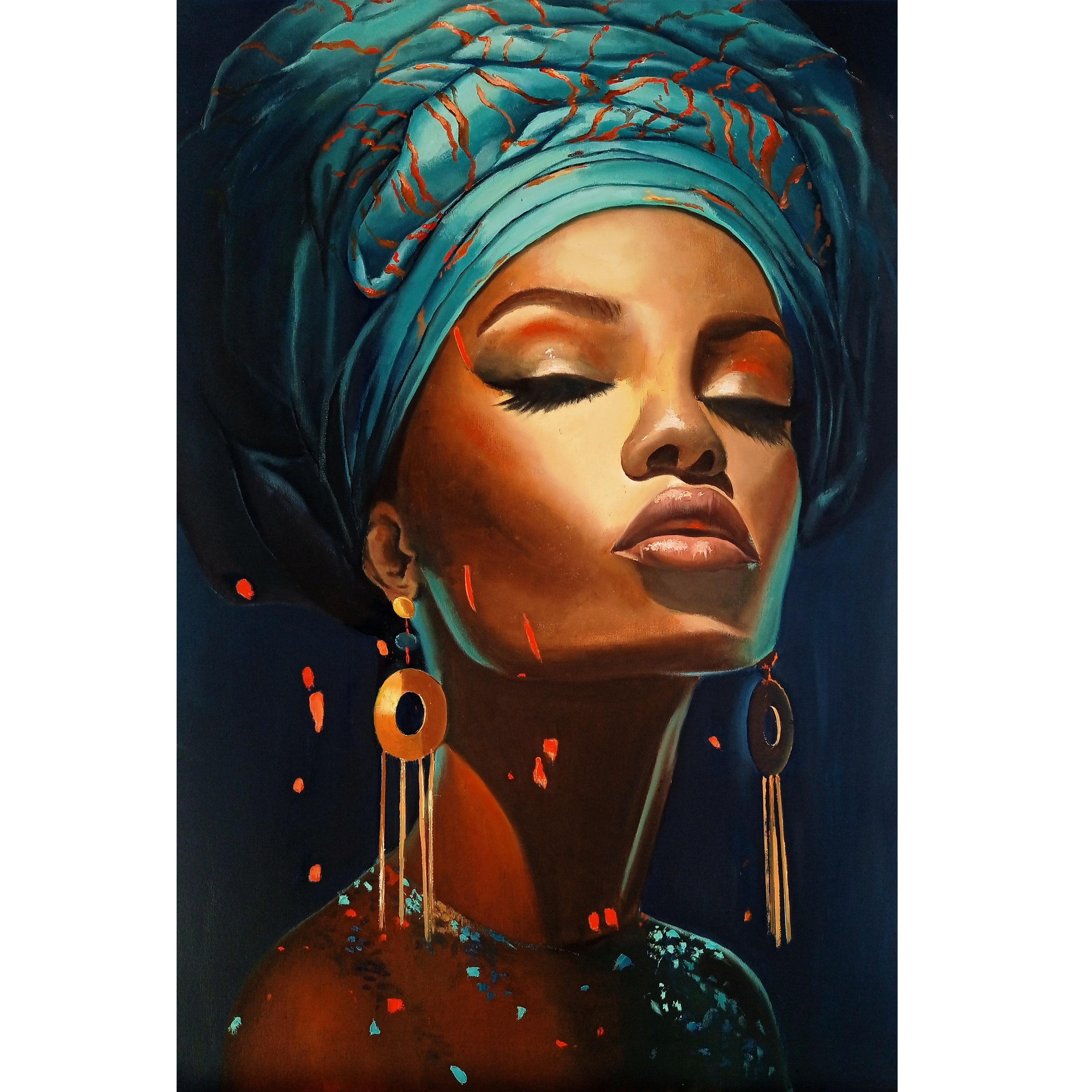 Glow Within original painting by Julianna Tulinova #tulinovaart