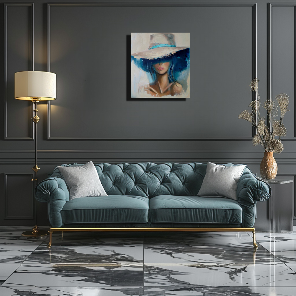 July's secret painting by Julianna Tulinova #Julysecret #contemporaryart #originalpainting