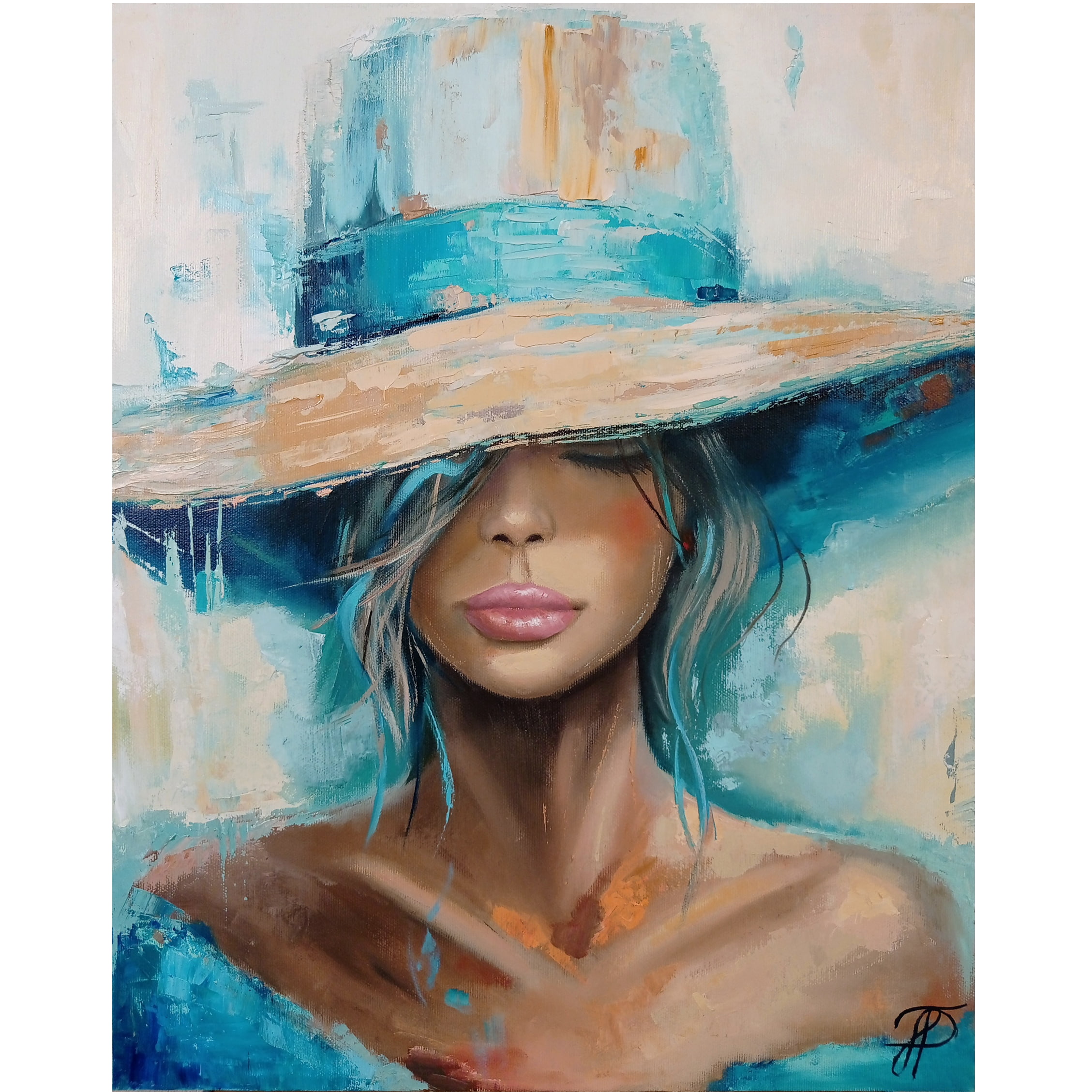 Where Dreams Begin original painting by Julianna Tulinova #painting