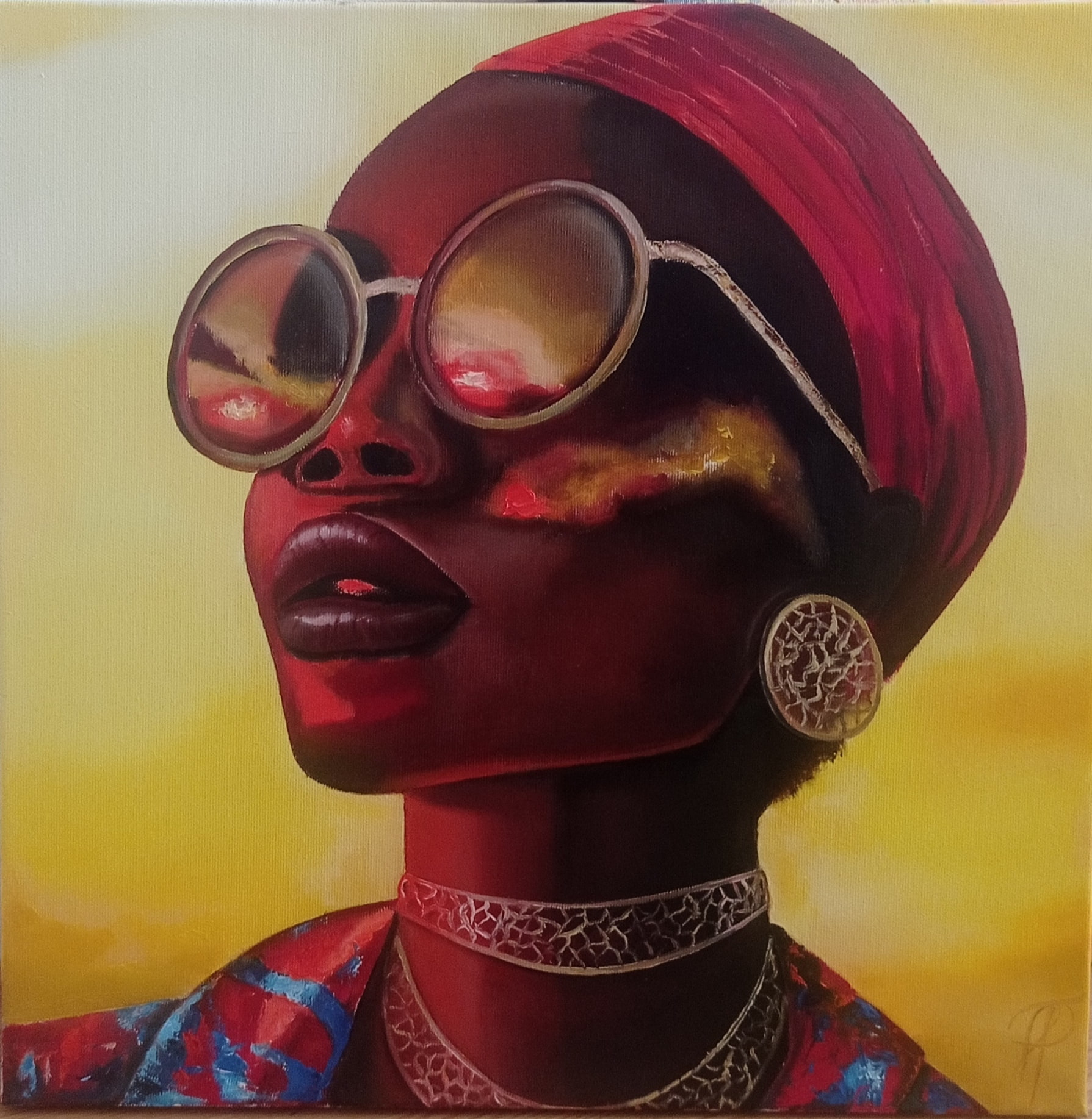 Savanna original painting by Julianna Tulinova #art